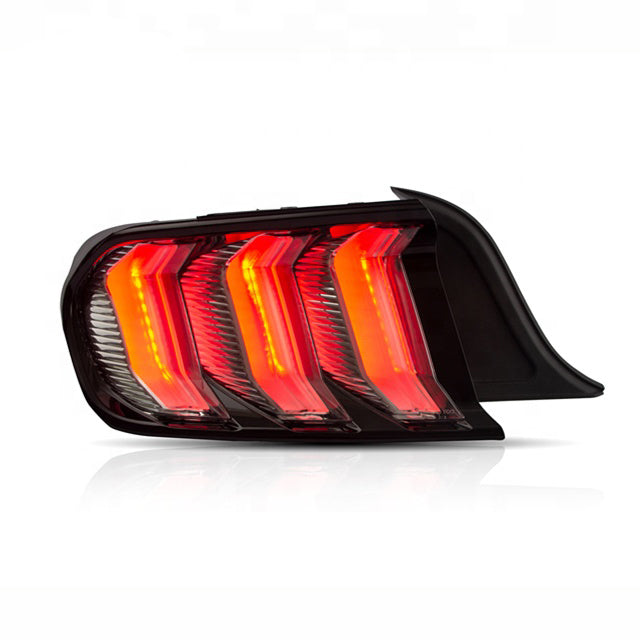 2015 - 23 Mustang Clear Euro LED Sequential Tail Lights