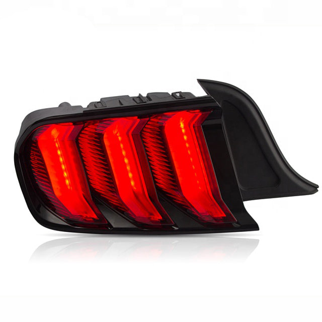 2015 - 23 Mustang Clear Euro LED Sequential Tail Lights