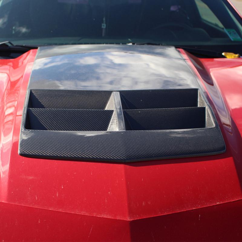 2010 - 15 Camaro Carbon Fiber Replacement Hood Insert