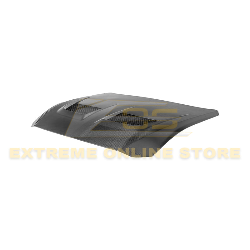 2024+ Mustang S650 Carbon Fiber GTD Style Front Hood