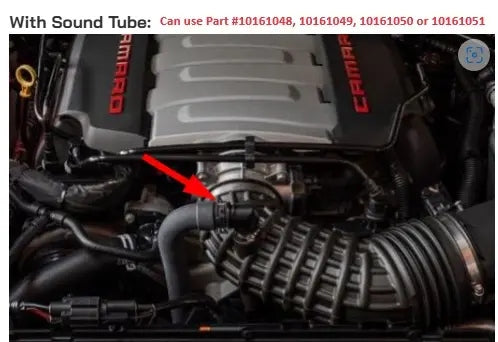 2016 - 24 Camaro SS Cold Air Intake With Dry Filter