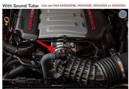 2016 - 24 Camaro SS Cold Air Intake With Dry Filter