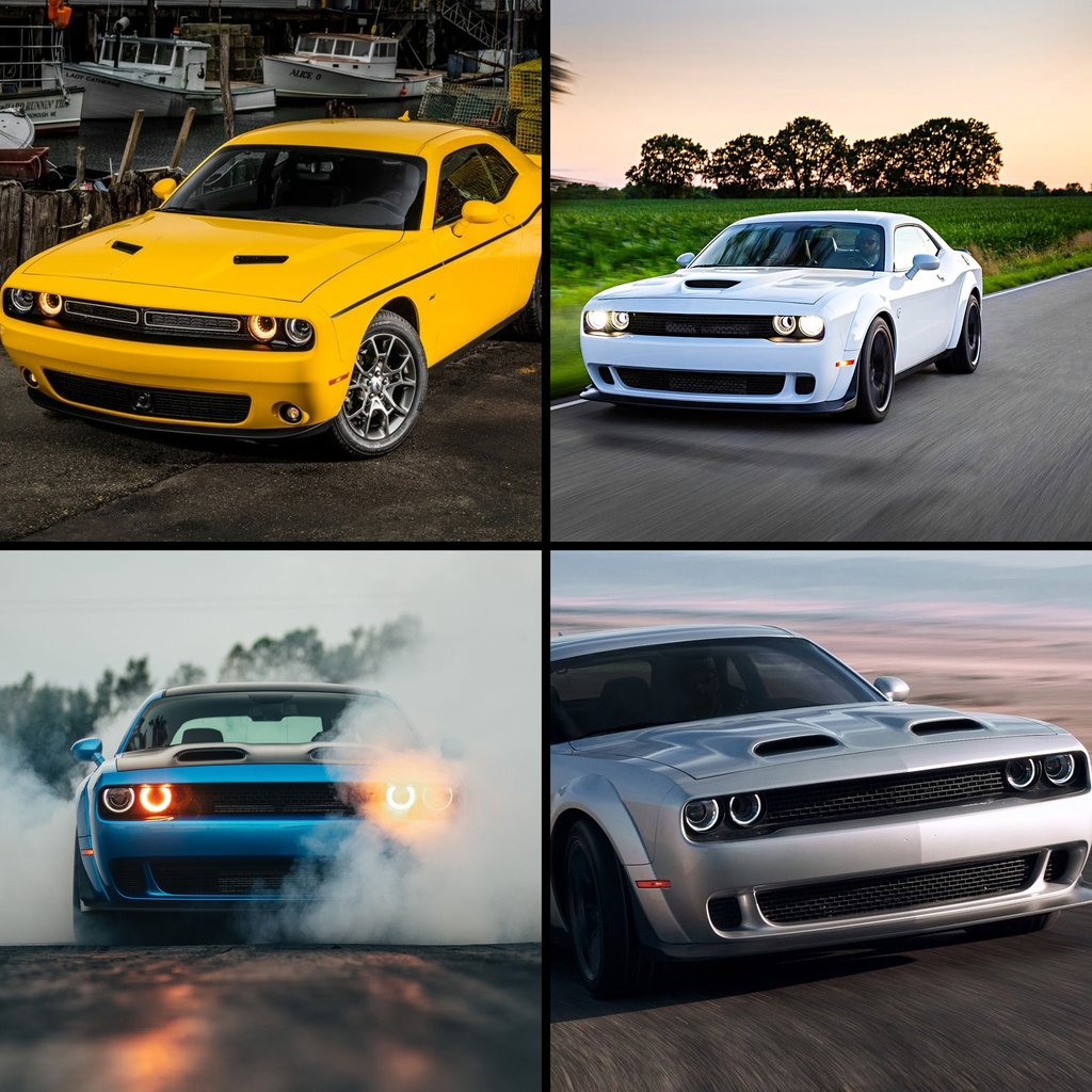 2015 - 24 Dodge Challenger Prebuilt RGB LED Headlights