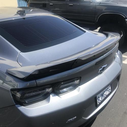 2019 - 24 Camaro SS With Rear View Camera Wicker Bill | ZL1 Addons