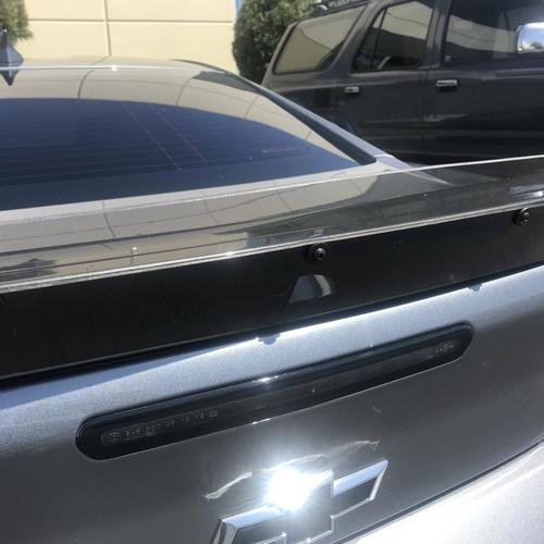 2019 - 24 Camaro SS With Rear View Camera Wicker Bill | ZL1 Addons