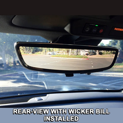 2019 - 24 Camaro SS With Rear View Camera Wicker Bill | ZL1 Addons