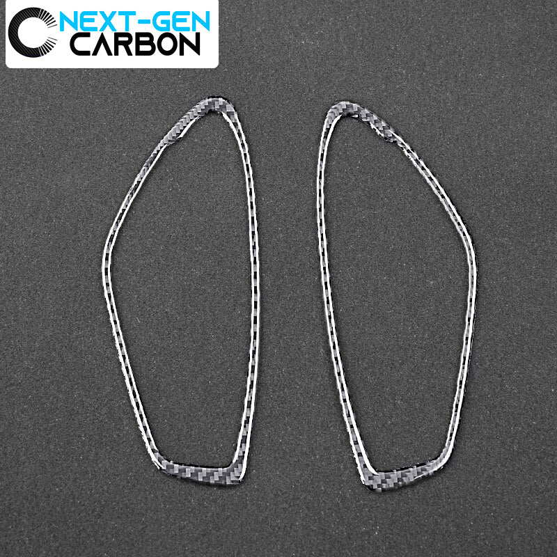 2016 - 24 6th Gen Camaro Carbon Fiber Interior Door Handle Cover Kit | Next-Gen Carbon image 1