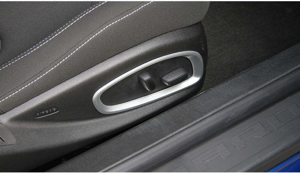 2016 - 24 Camaro Seat Trim Frame Cover Kit Colored/Carbon Fiber image 6