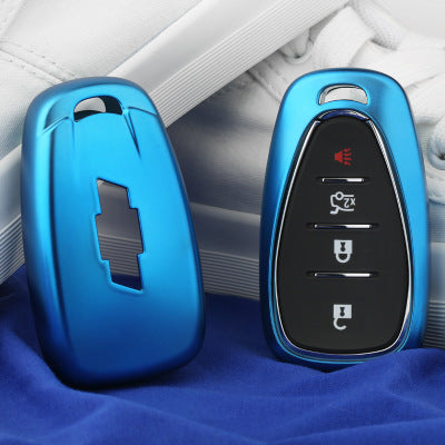 2016 - 24 Chevy Camaro, Cruze, Malibu, Traverse Painted Key Cover |  (7 COLORS) image 1