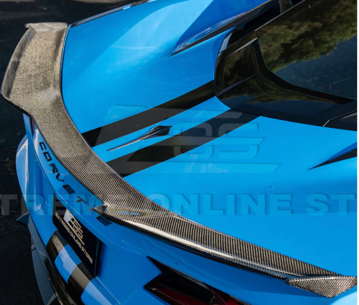 C8 Corvette Z06 Rear Spoiler for Stingray image 10