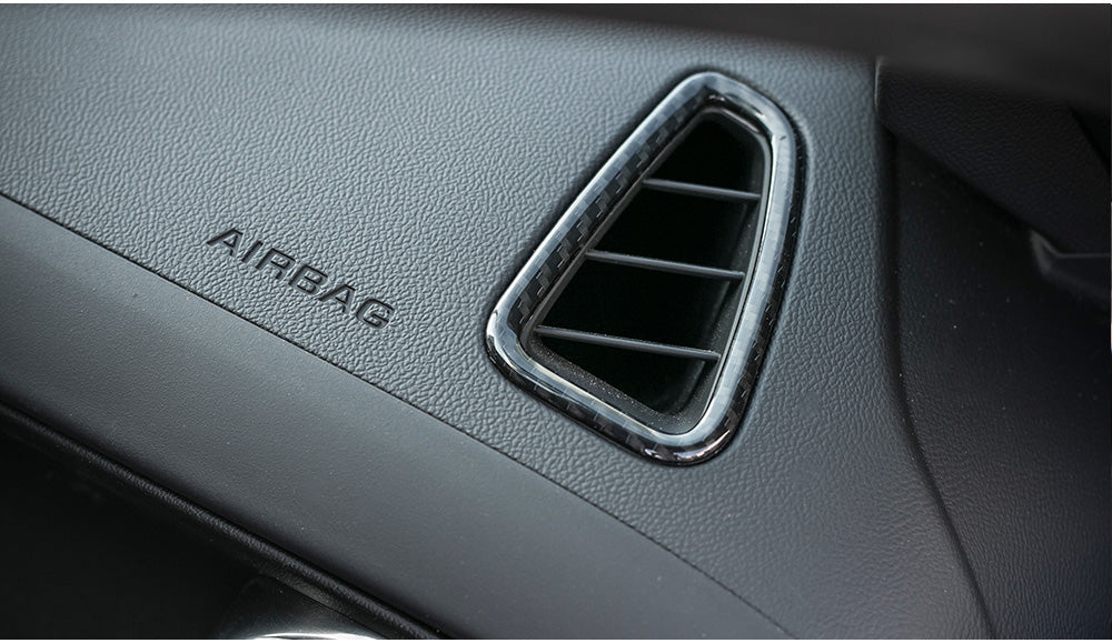 2016 - 24 Camaro Upper Dashboard Vent Trim | Colored / Carbon Fiber image 1