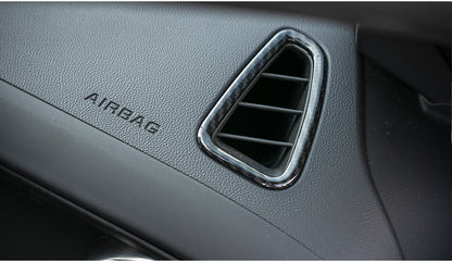 2016 - 24 Camaro Upper Dashboard Vent Trim | Colored / Carbon Fiber image 1
