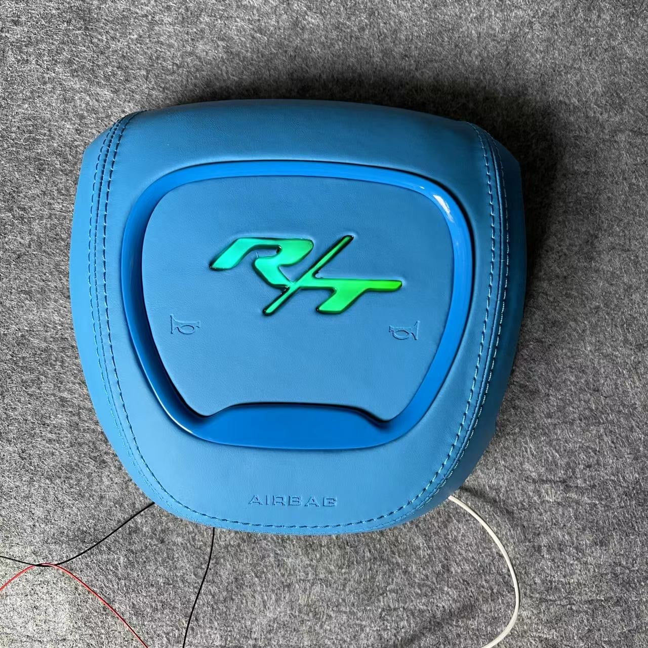 Dodge RT RGB LED Customizable Steering Wheel Airbag Cover | 2015 - 24 Charger / Challenger / Durango