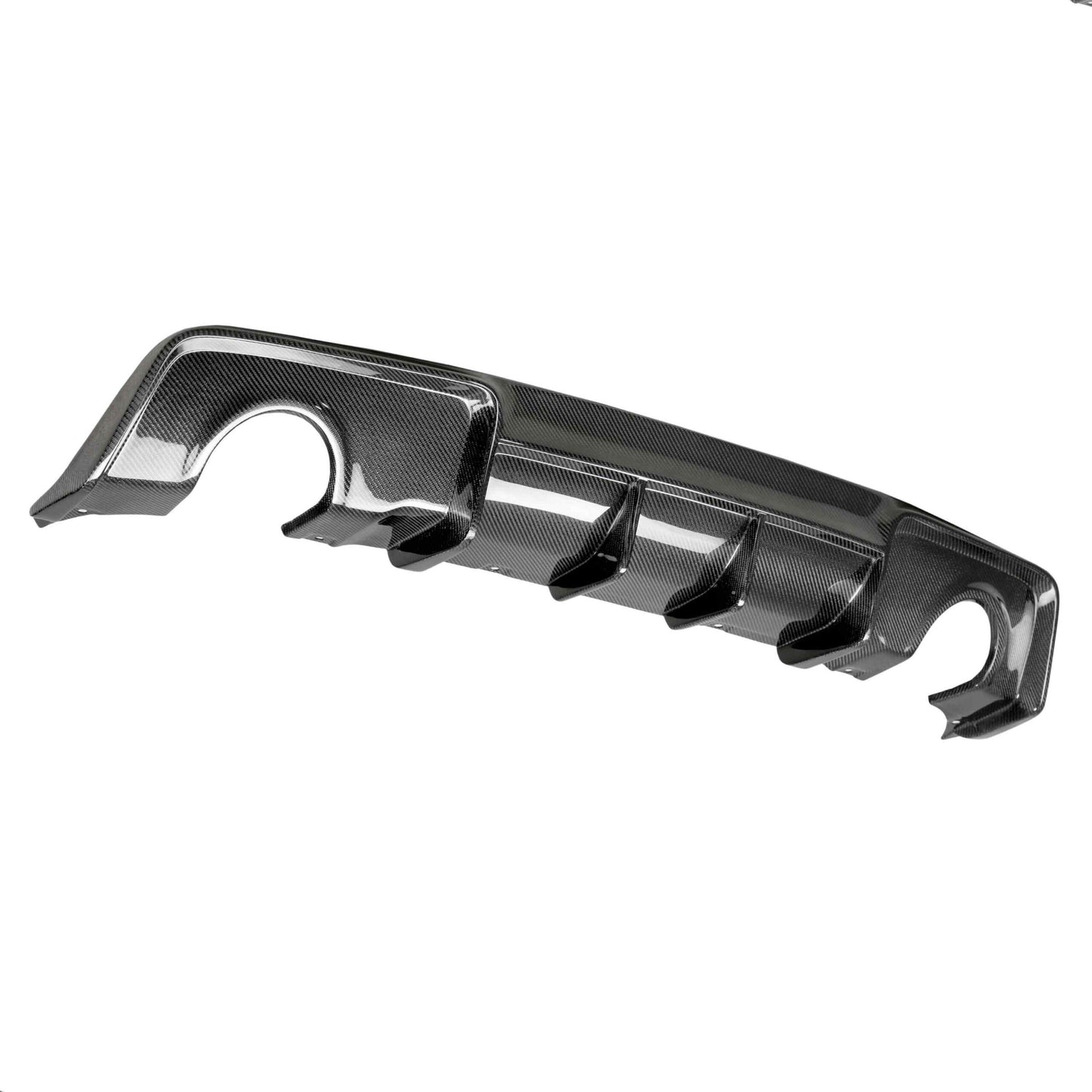 2020 - 24 Charger Real Carbon Fiber Widebody Rear Diffuser | Anderson Composites