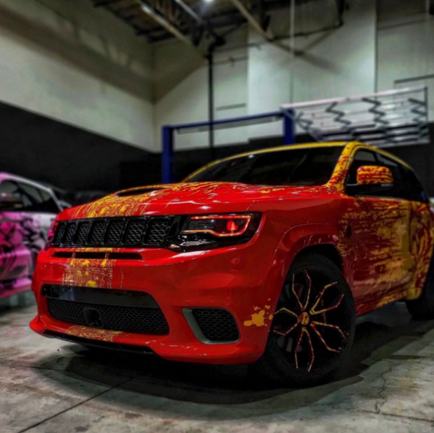 2014 - 22 Jeep Grand Cherokee RGB Flow LED Prebuilt Headlights image 2