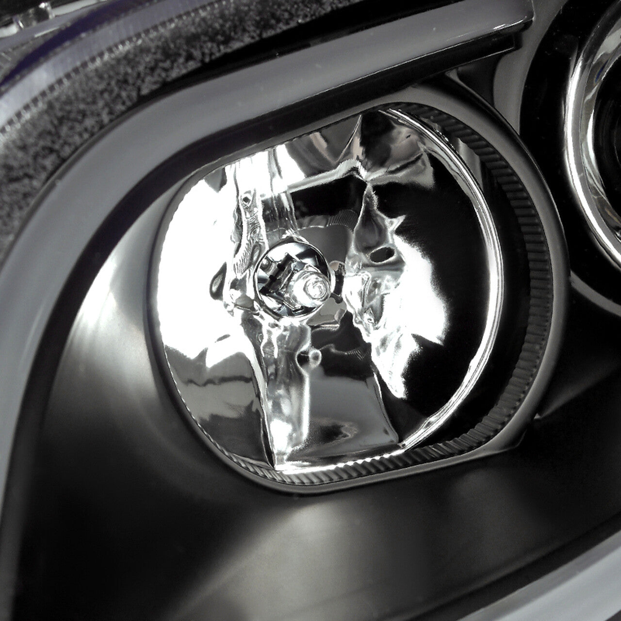 2008 - 09 Pontiac G8 LED Bar Projector Headlights (Matte Black Housing/Clear Lens)