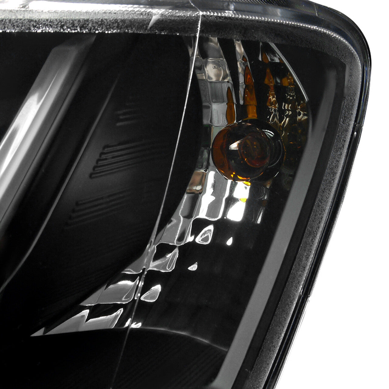 2008 - 09 Pontiac G8 LED Bar Projector Headlights (Matte Black Housing/Clear Lens)