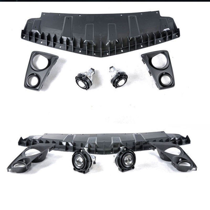 2010 - 13 Camaro ZL1 Style Front Bumper Conversion Kit W/ Fog Lights