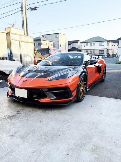 C8 Corvette Stingray Carbon Fiber Vented Fenders