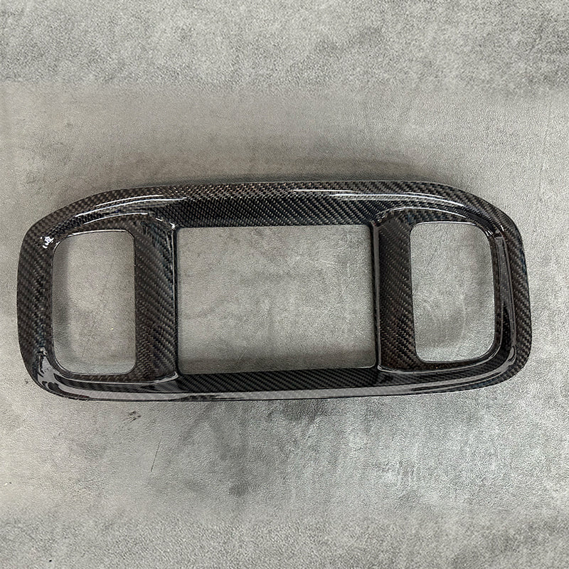 2015-2024 Dodge Charger Carbon Fiber Radio Navigation Screen Trim Cover | Next-Gen Carbon