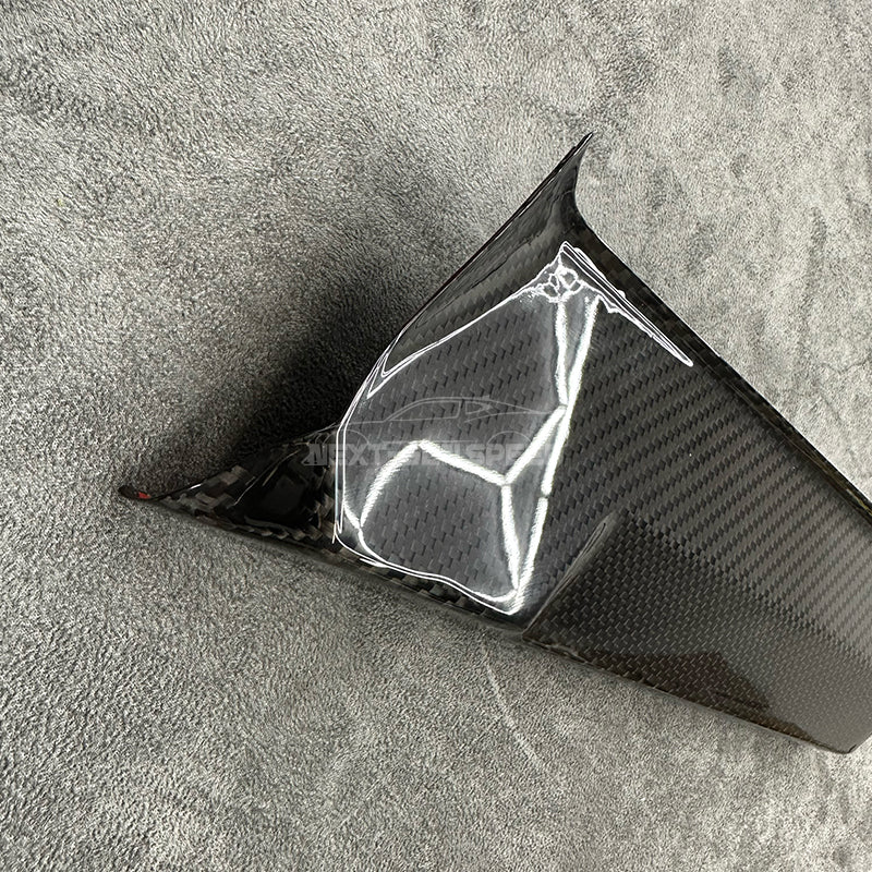 C8 Corvette Carbon Fiber Top Radio Trim Cover | Next-Gen Carbon