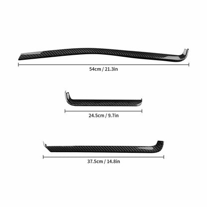C8 Corvette Carbon Fiber Interior Dash Trim Kit 3PC - (Black / Red / Blue / Forged) | Stingray / Z06 / E-Ray