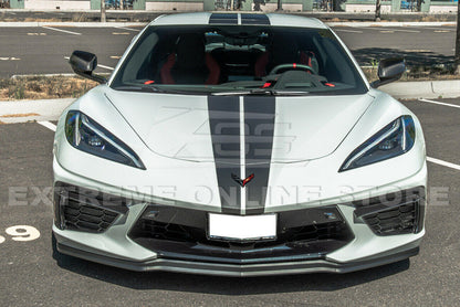 C8 Corvette Carbon Fiber Mirror Cover Caps