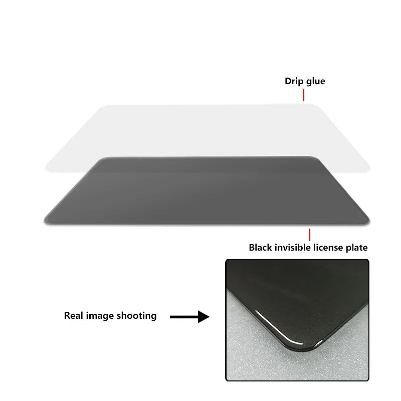 Blackout License Plate Electronic Cover