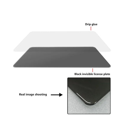 Blackout License Plate Electronic Cover