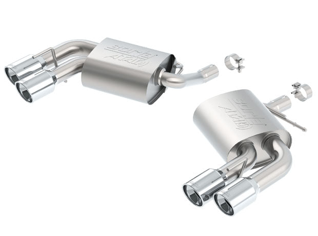 2016 - 24 Camaro LT Borla ATAK Axle-Back Quad Tip Exhaust (11927)