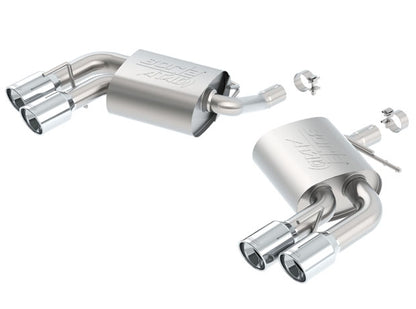 2016 - 24 Camaro LT Borla ATAK Axle-Back Quad Tip Exhaust (11927)
