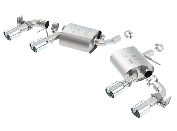 2016 - 24 Camaro V6 Borla ATAK Axle-Back Quad Tip Exhaust (11931)