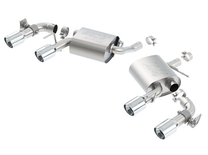 2016 - 24 Camaro V6 Borla ATAK Axle-Back Quad Tip Exhaust (11931)