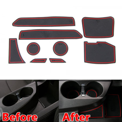 2016 - 24 Camaro Interior Non-Slip Rubber Mats (9 PC) image 0