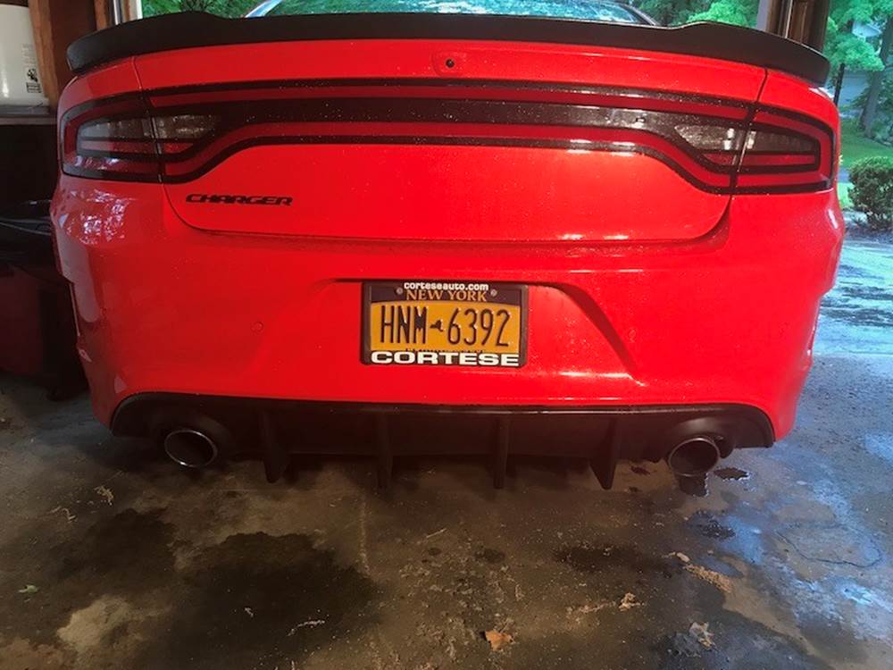 2015 - 24 Dodge Charger SRT Slimbody Rear Diffuser
