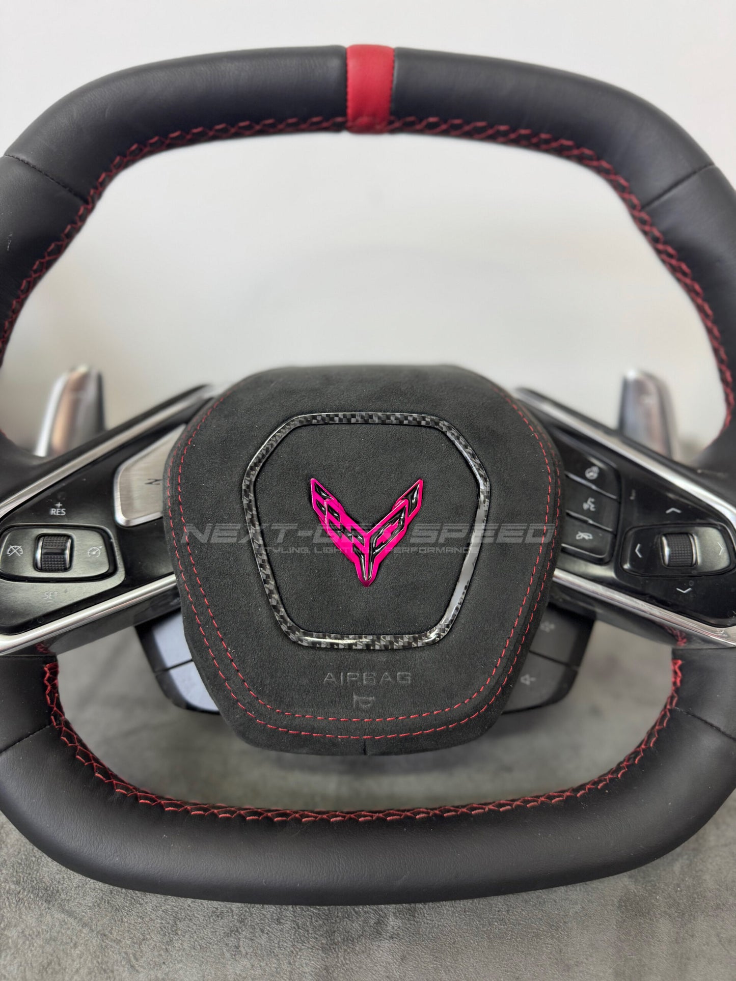 C8 Corvette RGB LED Custom Airbag Cover (Customizable) image 4