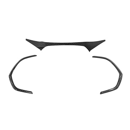 Corvette C7 Dry Carbon Fiber Speedometer Trim Cover Set image 1