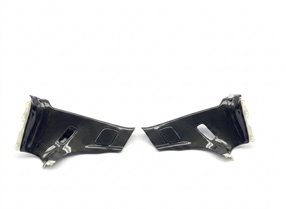 C8 Corvette Carbon Fiber Interior Rear Quarter Panel Replacements image 0