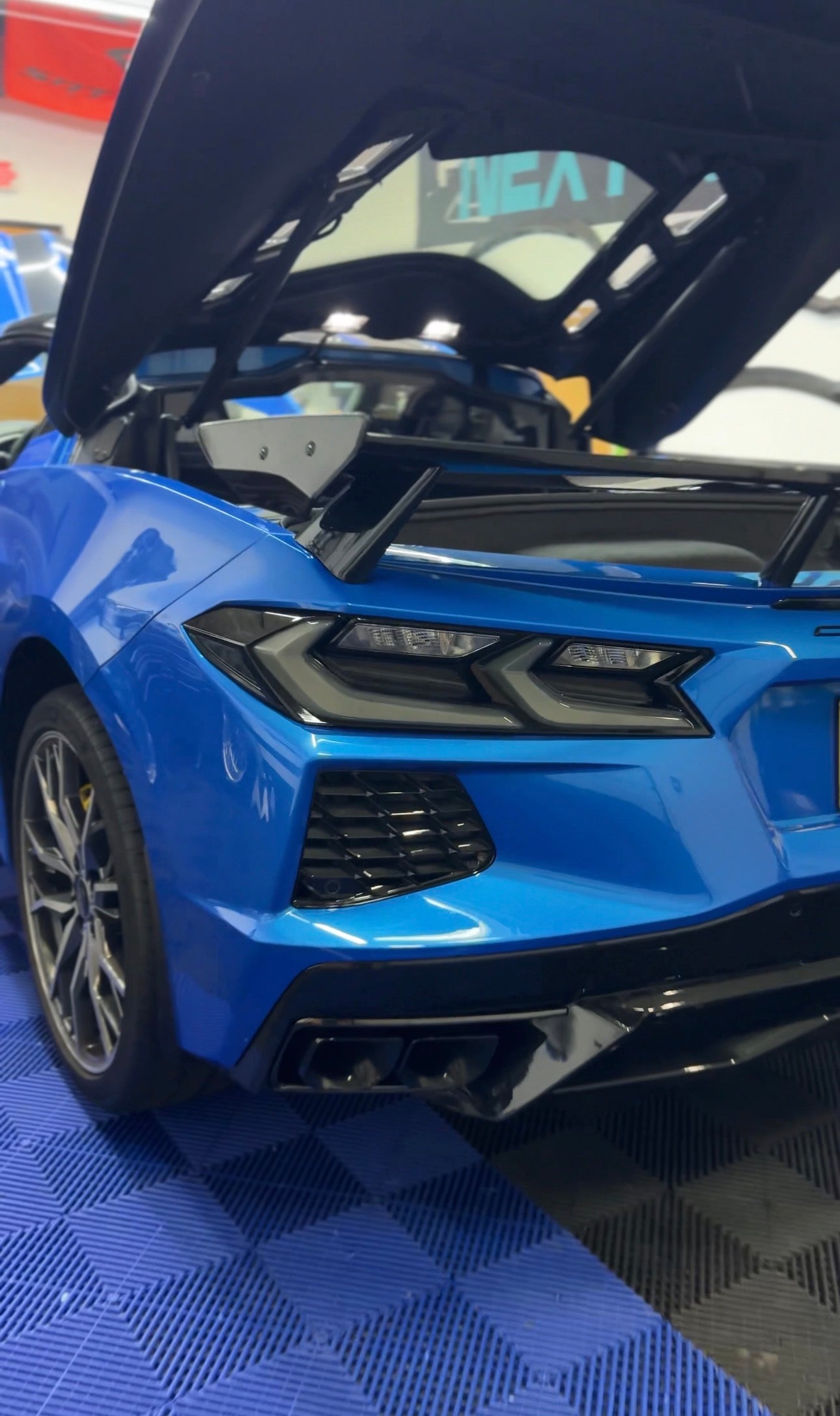 C8 Corvette RGB Flow Smoked Euro LED Tail Lights image 5