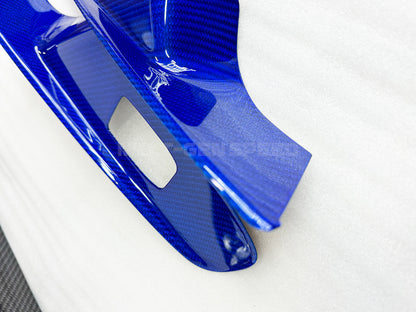 C8 Corvette Carbon Fiber Window Switch Panel Covers (Coupe/Convertible) | Black / Red / Blue Carbon