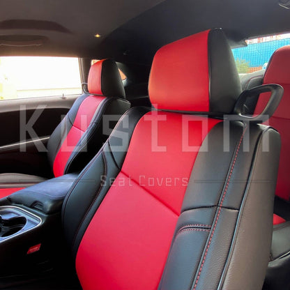 2015 - 23 Dodge Charger Colored Leather Seat Covers