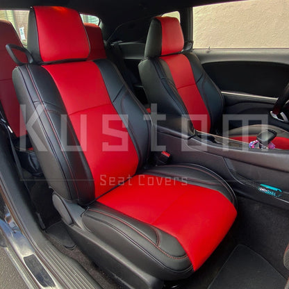 2015 - 23 Dodge Charger Colored Leather Seat Covers