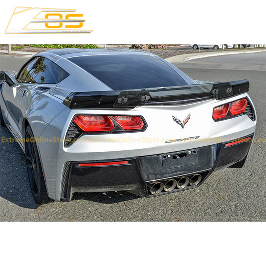 2014 - 19 C7 Corvette Stage 3 Rear Spoiler w/ Wickerbill image 0