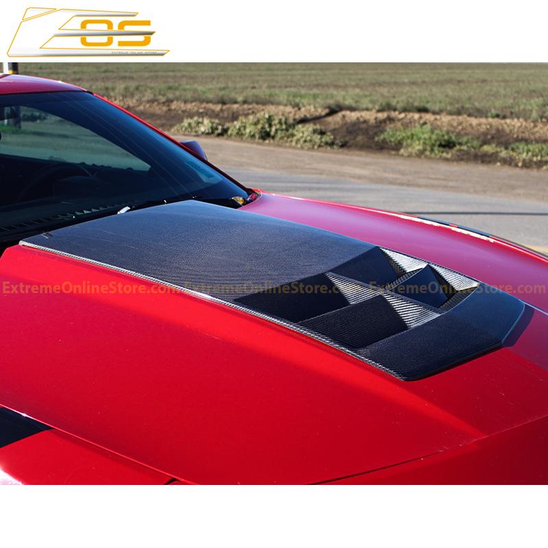 2010 - 15 Camaro Carbon Fiber Replacement Hood Insert