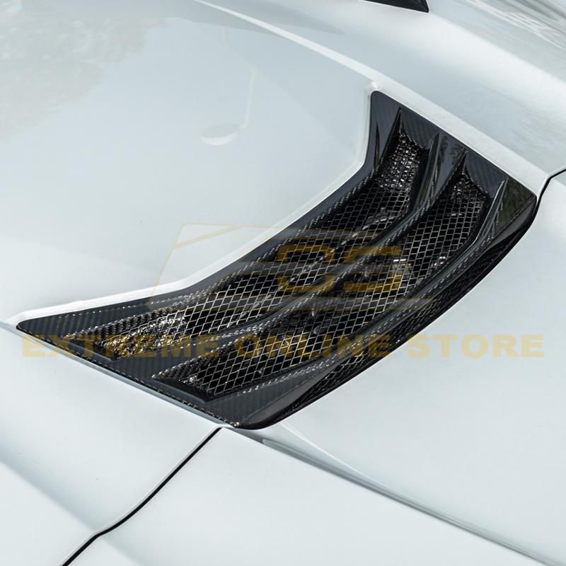C8 Stingray Corvette Convertible Carbon Fiber Hatch Vent