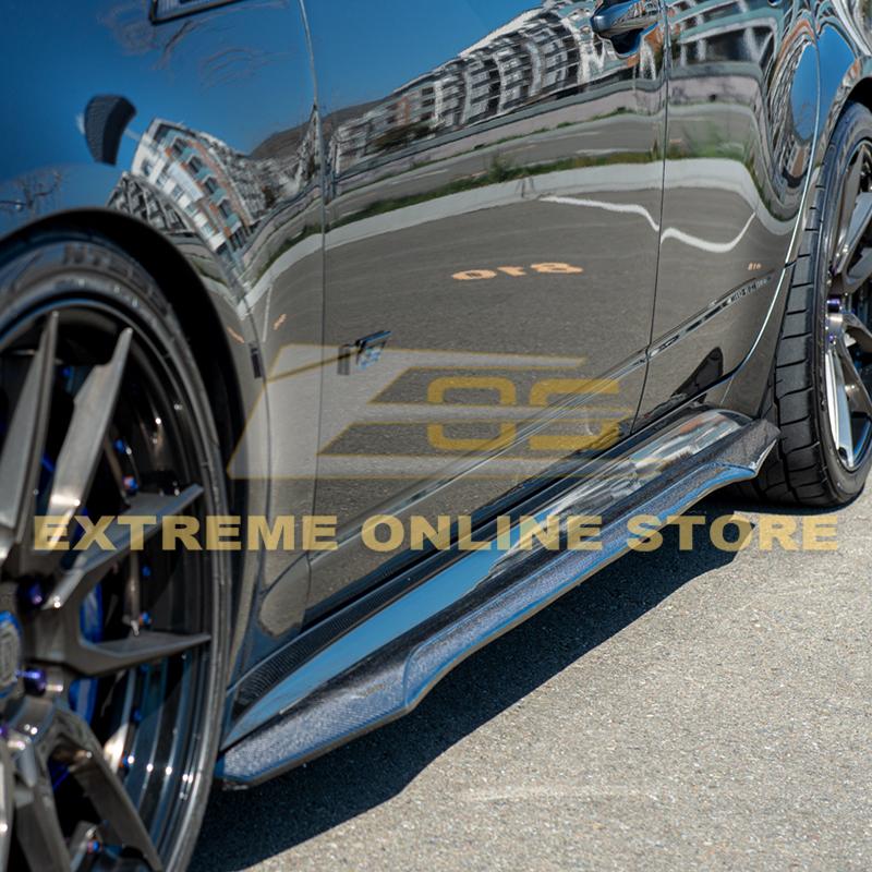 2009 - 15 CTS-V Sedan / Wagon Carbon Fiber Side Skirts