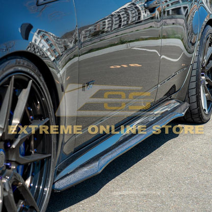 2009 - 15 CTS-V Sedan / Wagon Carbon Fiber Side Skirts