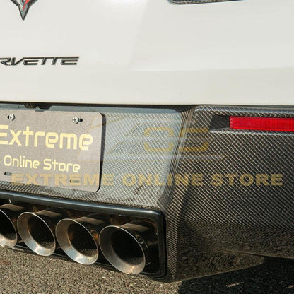 2014 - 19 C7 Corvette Carbon Fiber Rear Bumper Diffuser