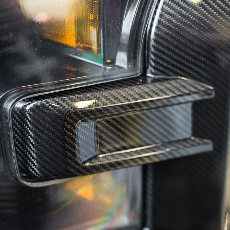 2017-23 Ford F-150 Raptor Carbon Fiber Headlight Cover