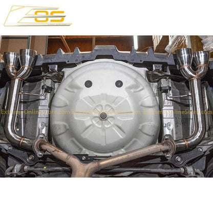 2015 - 21 WRX / STI Muffler Delete Axel Back 4" Quad Tip Exhaust